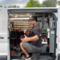 How do locksmiths unlock a car door?